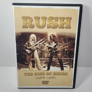 RUSH - THE RISE OF KINGS 1968 - 1981 - DVD Video - RARE
